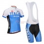 Castelli Cycling Jersey Kit Short Sleeve 2014 Blue And White