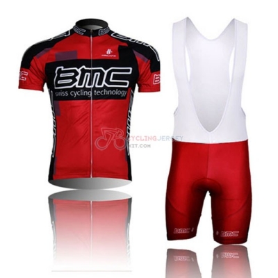 BMC Cycling Jersey Kit Short Sleeve 2015 Red And Black