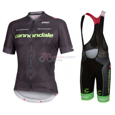 Cannondale Cycling Jersey Kit Short Sleeve 2016 Black And Green