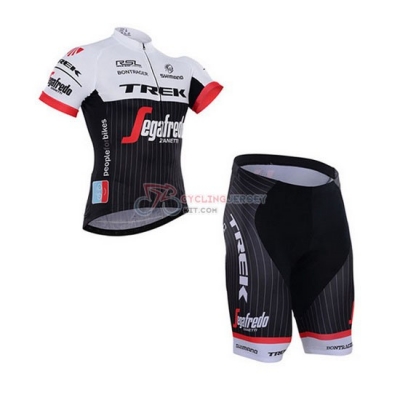 Trek Cycling Jersey Kit Short Sleeve 2016 White Red