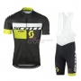 Scott Cycling Jersey Kit Short Sleeve 2016 Green And Black