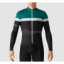 La Passione Cycling Jersey Kit Long Sleeve 2019 Green White Black
