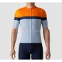 La Passione Cycling Jersey Kit Short Sleeve 2019 Orange Blue