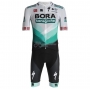 Bora-Hansgrone Cycling Jersey Kit Short Sleeve 2021 White Green Black