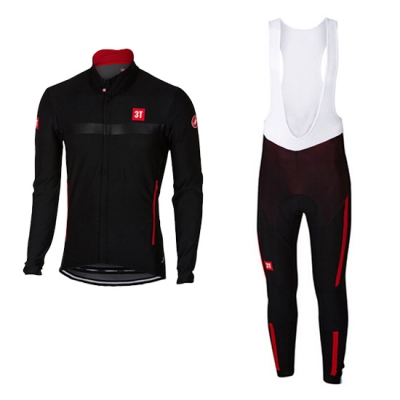 Castelli Cycling Jersey Kit Long Sleeve 2017 black