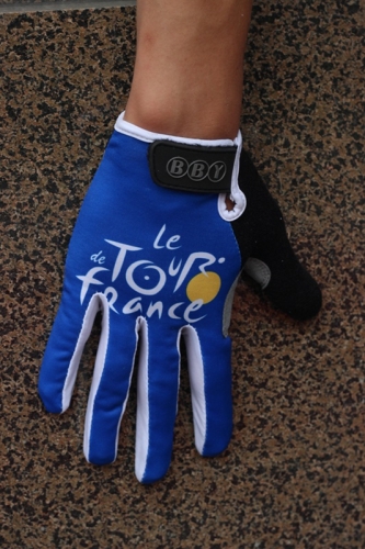 Cycling Gloves Tour de France blue