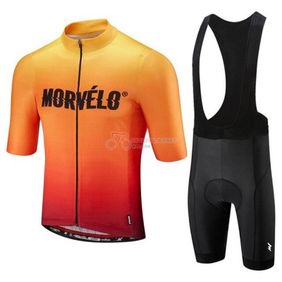 Morvelo Cycling Jersey Kit Short Sleeve 2020 Orange