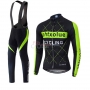 Phtxolue Cycling Jersey Kit Long Sleeve 2019 Black Green