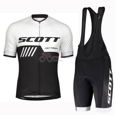 Scott Cycling Jersey Kit Short Sleeve 2019 Black White
