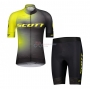 Scott Cycling Jersey Kit Short Sleeve 2021 Black Yellow(1)