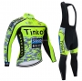 Tinkoff Cycling Jersey Kit Long Sleeve 2021 Yellow