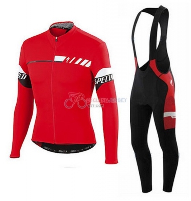 Specialized Cycling Jersey Kit Long Sleeve 2016 Red