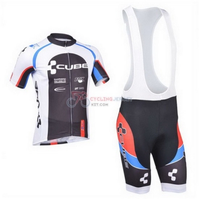 Cube Cycling Jersey Kit Short Sleeve 2013 Black And White