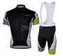 Look Cycling Jersey Kit Short Sleeve 2013 Black And Green
