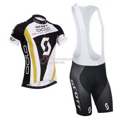 Scott Cycling Jersey Kit Short Sleeve 2014 Black And White