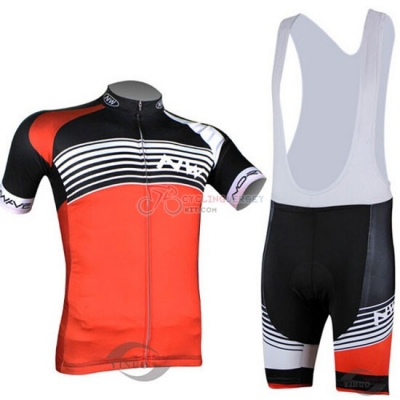 Northwave Cycling Jersey Kit Short Sleeve 2014 Black And Orange
