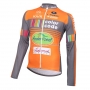 2015 Team Color Code orange Short Sleeve Cycling Jersey And Bib Shorts Kit