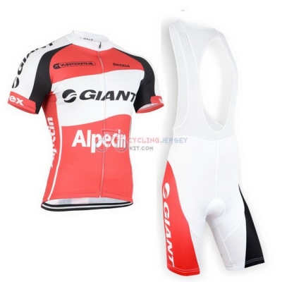 Giant Cycling Jersey Kit Short Sleeve 2015 Red And White