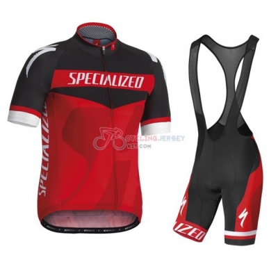 Specialized Cycling Jersey Kit Short Sleeve 2016 Black And Red