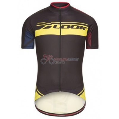 Look Cycling Jersey Kit Short Sleeve 2016 Yellow And Black