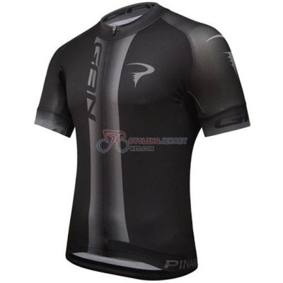 Pinarello Cycling Jersey Kit Short Sleeve 2016 Black Silver