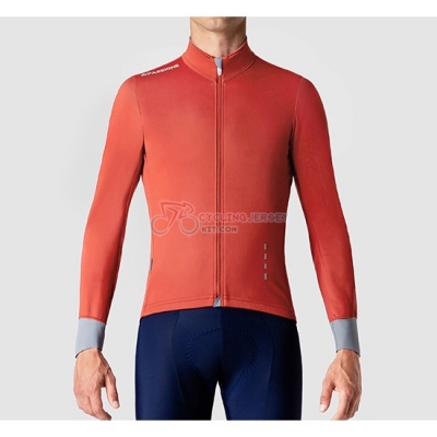 La Passione Cycling Jersey Kit Long Sleeve 2019 Orange Gray