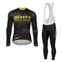 Scott Cycling Jersey Kit Long Sleeve 2020 Yellow Black