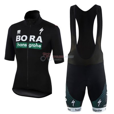 Bora Cycling Jersey Kit Short Sleeve 2018 Black