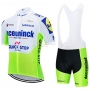 Deceuninck Quick Step Cycling Jersey Kit Short Sleeve 2020 White Green