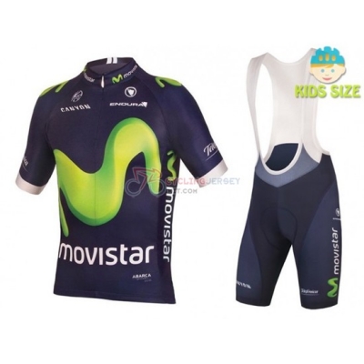 Movistar Cycling Jersey Kit Short Sleeve 2016 Blue And Green