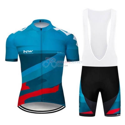 Northwave Cycling Jersey Kit Short Sleeve 2019 Blue Red