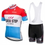Quick Step Floors Cycling Jersey Kit Short Sleeve 2018 Red White Blue