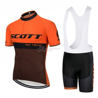 Scott Cycling Jersey Kit Short Sleeve 2018 Orange and Black