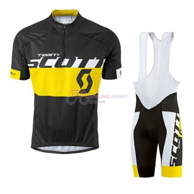 Scott Cycling Jersey Kit Short Sleeve 2016 Yellow [AR1914]