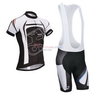 Giordana Cycling Jersey Kit Short Sleeve 2014 Black And White