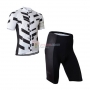 Sky Cycling Jersey Kit Short Sleeve 2015 White And Black