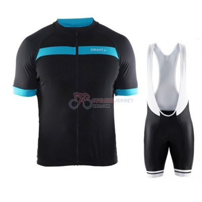 Craft Cycling Jersey Kit Short Sleeve 2016 Black And Blue
