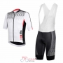 2017 RH+ Cycling Jersey Kit Short Sleeve gray and white