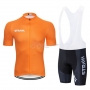 STRAVA Cycling Jersey Kit Short Sleeve 2019 Orange