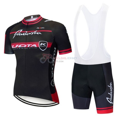 Kuota Cycling Jersey Kit Short Sleeve 2020 Black Red