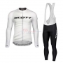 Scott Cycling Jersey Kit Long Sleeve 2020 White