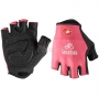 2021 Giro d'Italia Short Finger Gloves Pink