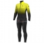 ALE Cycling Jersey Kit Long Sleeve 2020 Yellow Black(4)