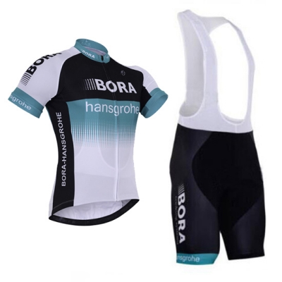 Bora Cycling Jersey Kit Short Sleeve 2017 deep black
