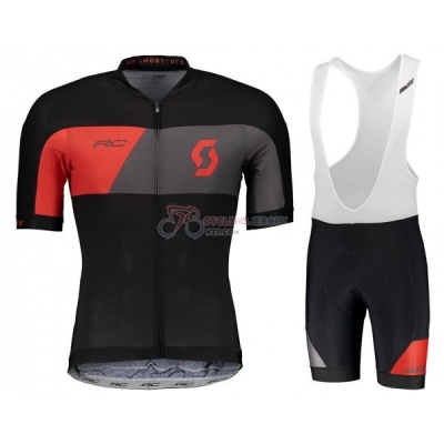 Castelli Cycling Jersey Kit Short Sleeve 2018 Black Gray Red