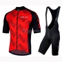 Nalini Podio 2.0 Cycling Jersey Kit Short Sleeve 2019 Black Red