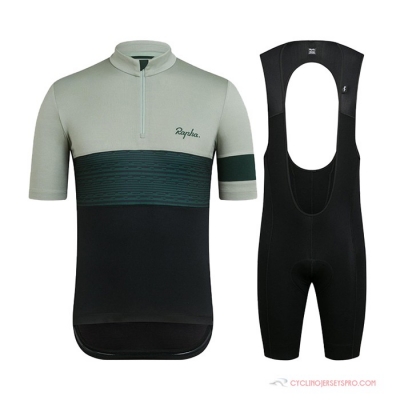 Rapha Cycling Jersey Kit Short Sleeve 2021 Light Green