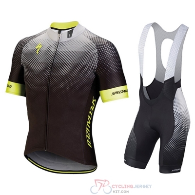 Specialized Cycling Jersey Kit Short Sleeve 2018 Black Gray Yellow