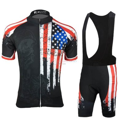 USA Cycling Jersey Kit Short Sleeve 2021 Black