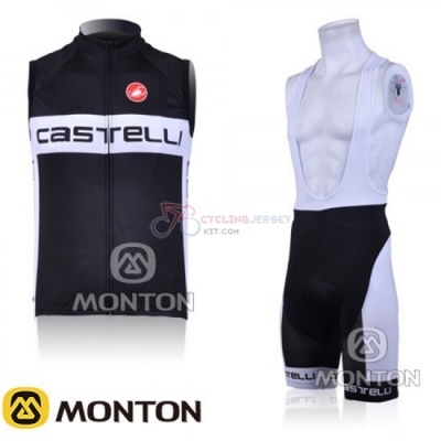 Castelli Wind Vest 2016 Black And White